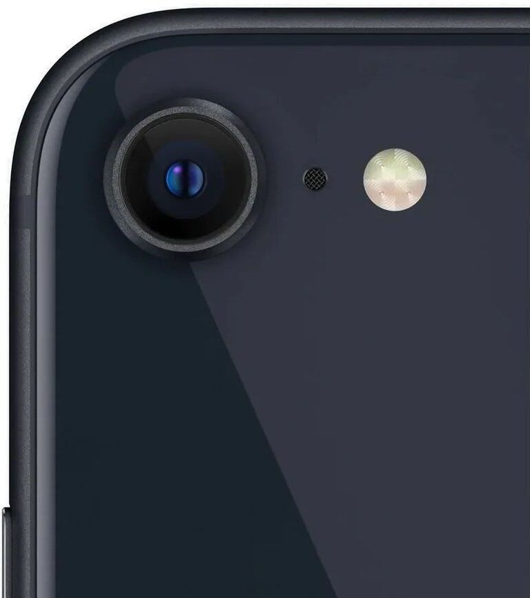 Смартфон Apple A2782 iPhone SE 2022 128Gb 3Gb темная ночь моноблок 3G 4G 1Sim 4.7" 750x1334 iOS 16 12Mpix 802.11 a/b/g/n/ac/ax NFC GPS TouchSc Protect — фото 3