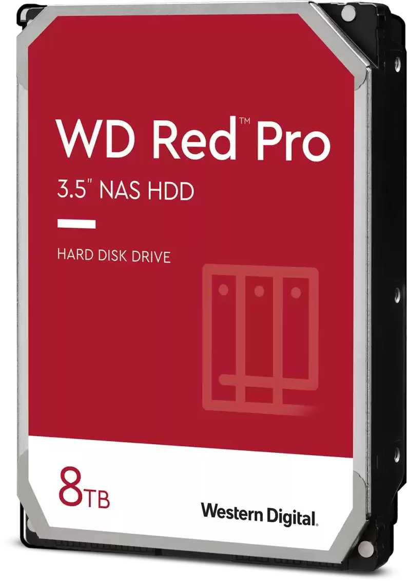 Жесткий диск WD SATA-III 8Tb WD8003FFBX NAS Red Pro (7200rpm) 256Mb 3.5"