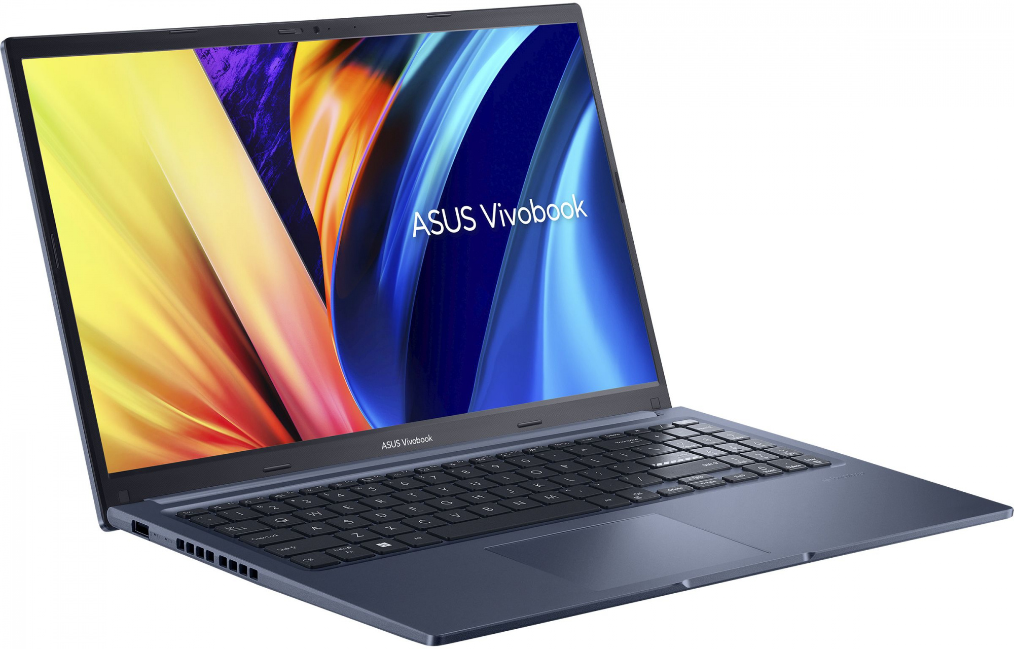 Ноутбук Asus VivoBook X1502ZA-BQ1274 Core i5 12500H 16Gb SSD512Gb Intel Iris Xe graphics 15.6" IPS FHD (1920x1080) noOS blue WiFi BT Cam (90NB0VX1-M01X50) — фото 4