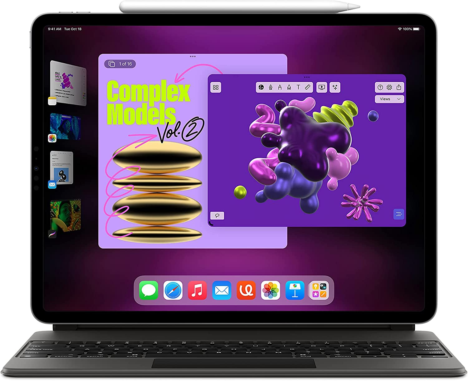 Планшет Apple iPad Pro 2022 A2759 M2 8C RAM8Gb ROM256Gb 11" IPS 2388x1668 iOS серый космос 12Mpix 12Mpix BT WiFi Touch 10hr — фото 3