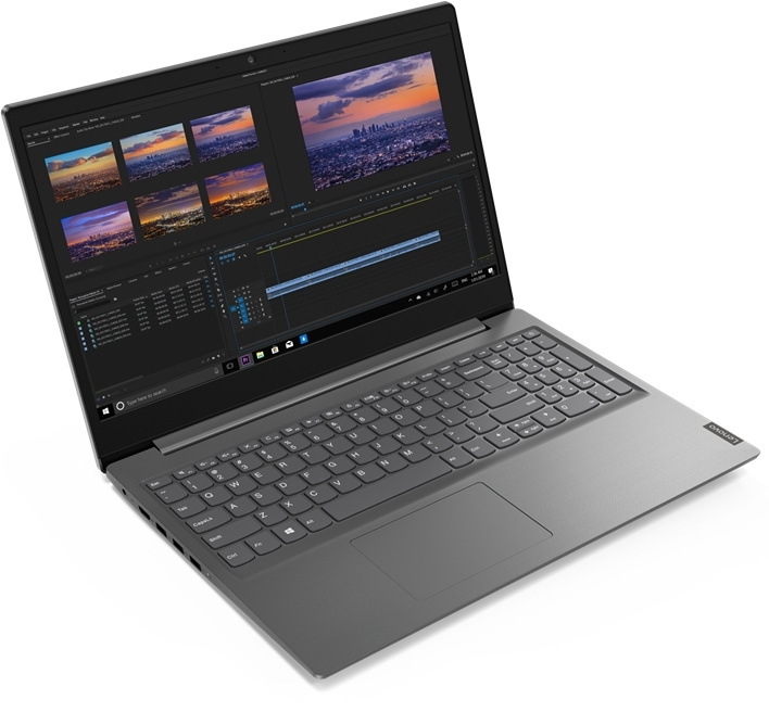 Ноутбук Lenovo V15 IML Core i5 10210U 8Gb SSD256Gb NVIDIA GeForce MX330 2Gb 15.6" TN FHD (1920x1080) Free DOS grey WiFi BT Cam (82NB006EUE_RU) — фото 9