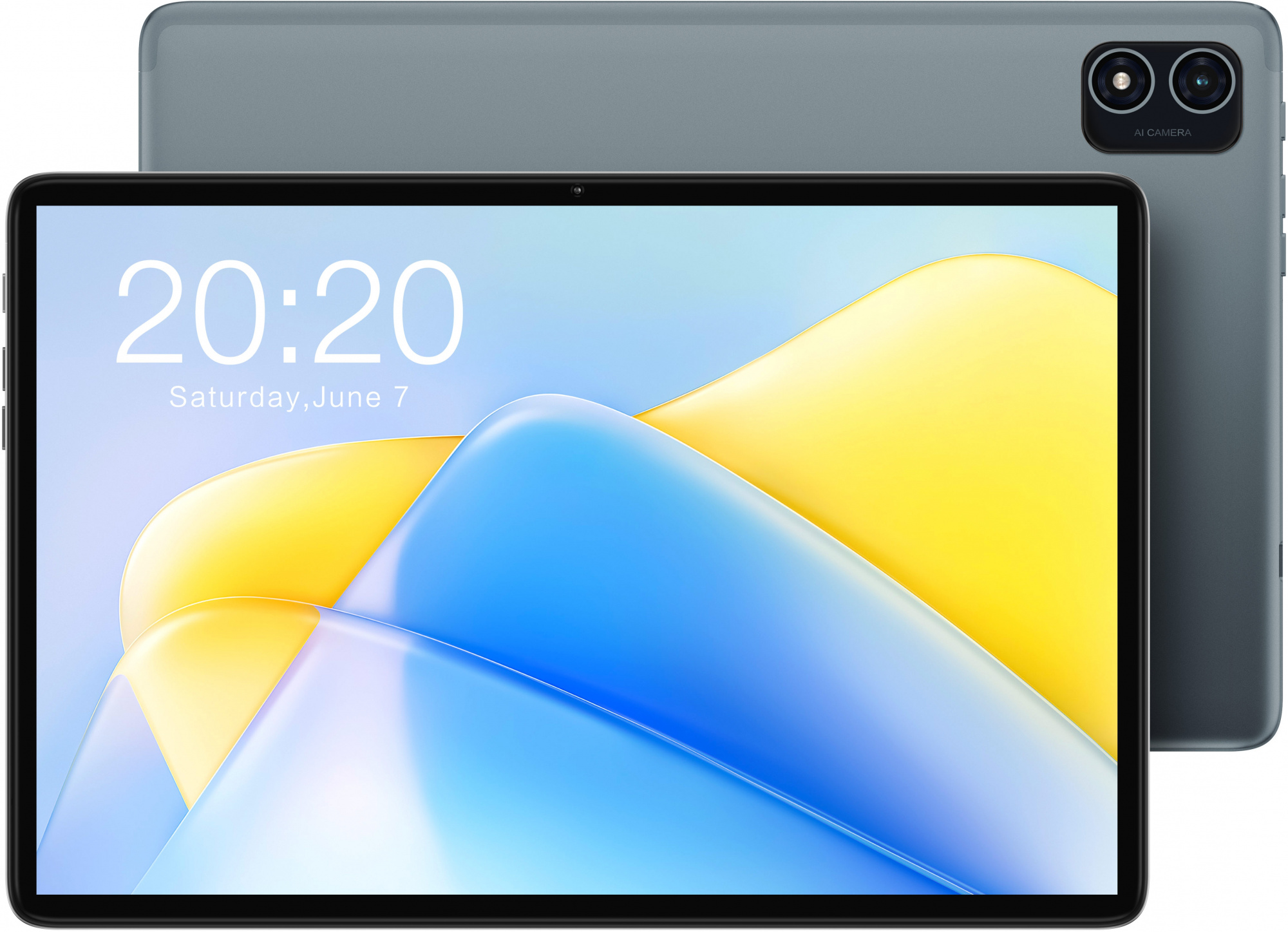 Планшет Teclast P40HD T606 (1.6) 8C RAM8Gb ROM128Gb 10.1" IPS 1920x1200 3G 4G Android 13 серый 13Mpix 5Mpix BT GPS WiFi Touch microSD 6000mAh