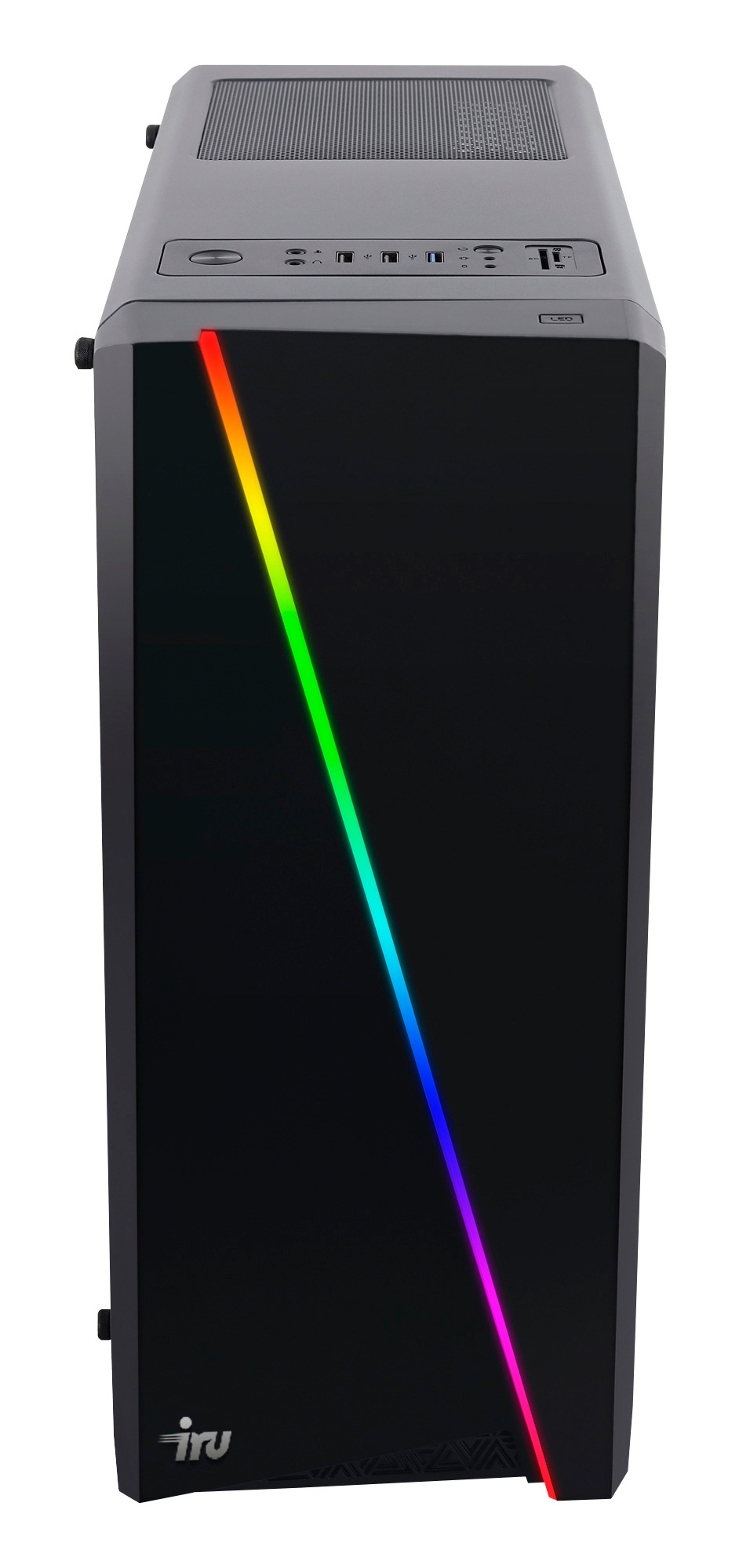 ПК IRU Game 515 MT i5 10400F (2.9) 16Gb 1Tb 7.2k SSD240Gb RTX3060 12Gb Windows 10 Home Single Language 64 GbitEth 700W черный (1509712) — фото 4