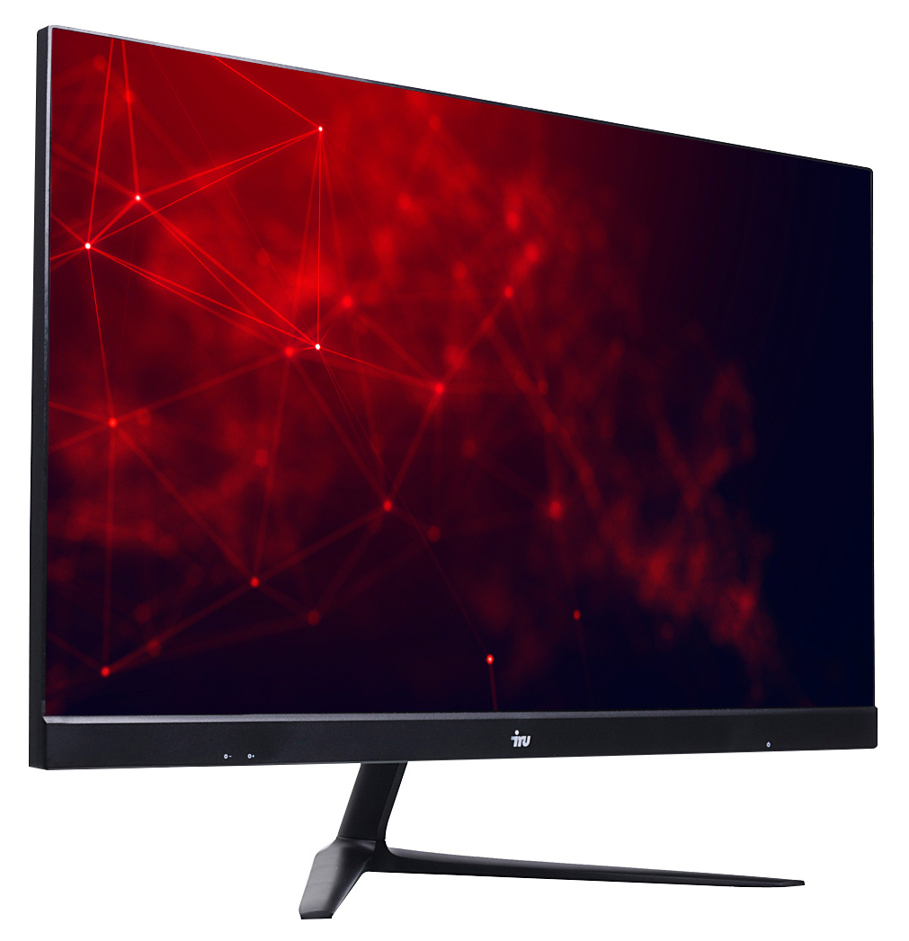 Моноблок IRU Office P2315 23.8" Full HD i5 10400 (2.9) 8Gb SSD240Gb UHDG 630 Free DOS GbitEth WiFi BT 120W Cam черный 1920x1080 (RUS) — фото 2