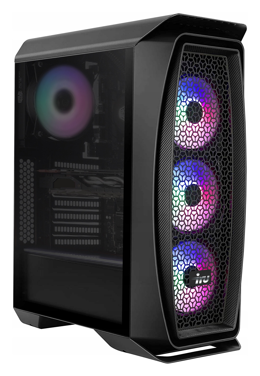 ПК IRU Game 510B6GMA MT i5 12400F (2.5) 16Gb SSD1Tb RTX3060 12Gb Free DOS GbitEth 650W черный (1874309) — фото 2