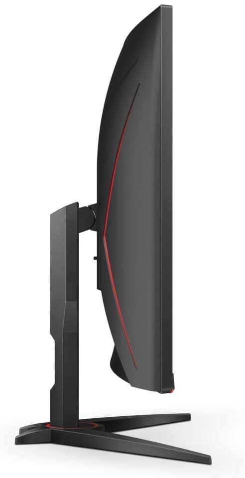 Монитор AOC 31.5" Gaming C32G2ZE/BK черный/красный VA LED 1ms 16:9 HDMI матовая 300cd 178гр/178гр 1920x1080 240Hz DP FHD 6.98кг — фото 4