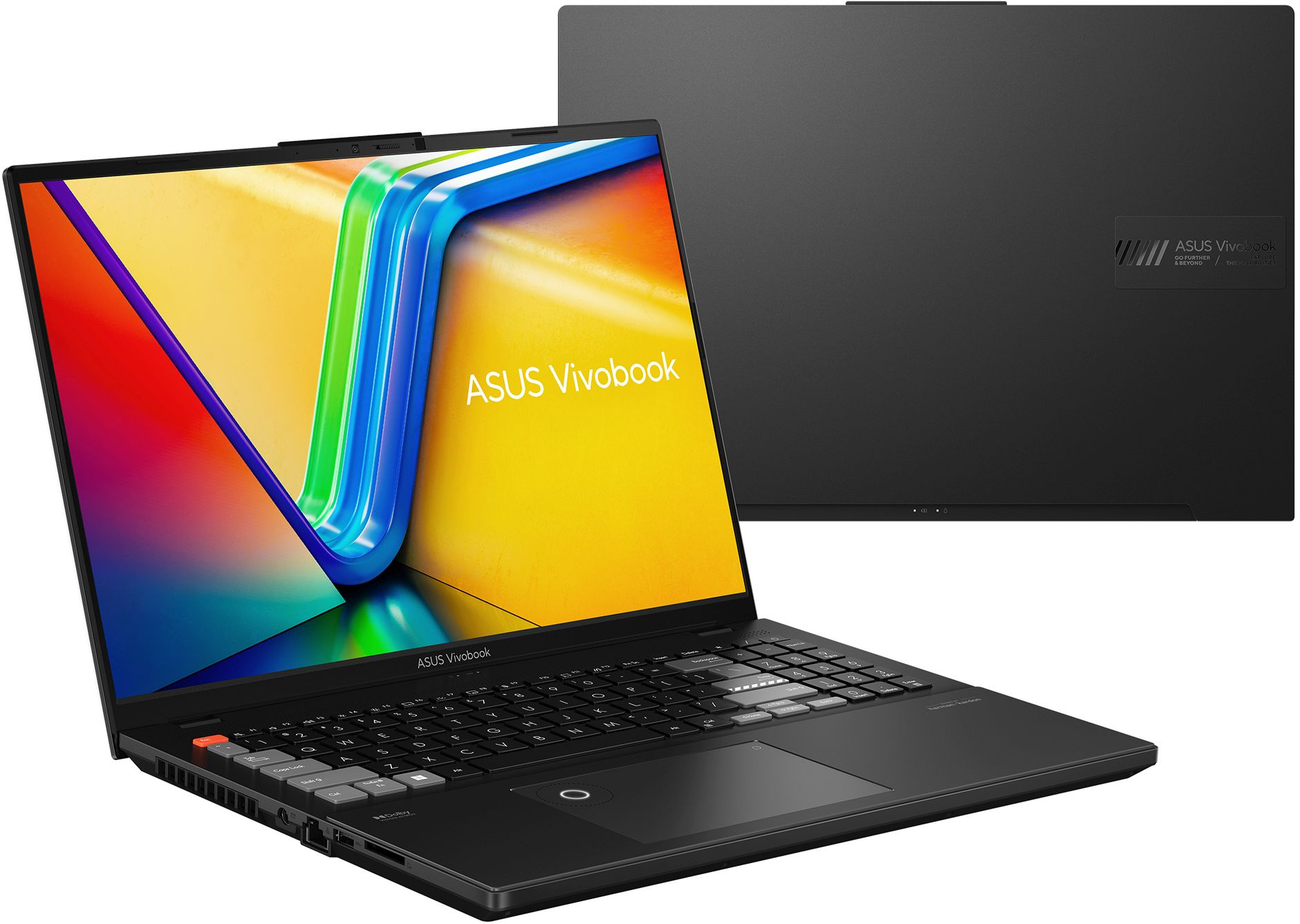 Ноутбук Asus Vivobook Pro 16X OLED K6604JV-MX112W Core i7 13700HX 16Gb SSD1Tb NVIDIA GeForce RTX4060 8Gb 16" OLED 3.2K (3200x2000) Windows 11 Home black WiFi BT Cam (90NB1102-M00540) — фото 8