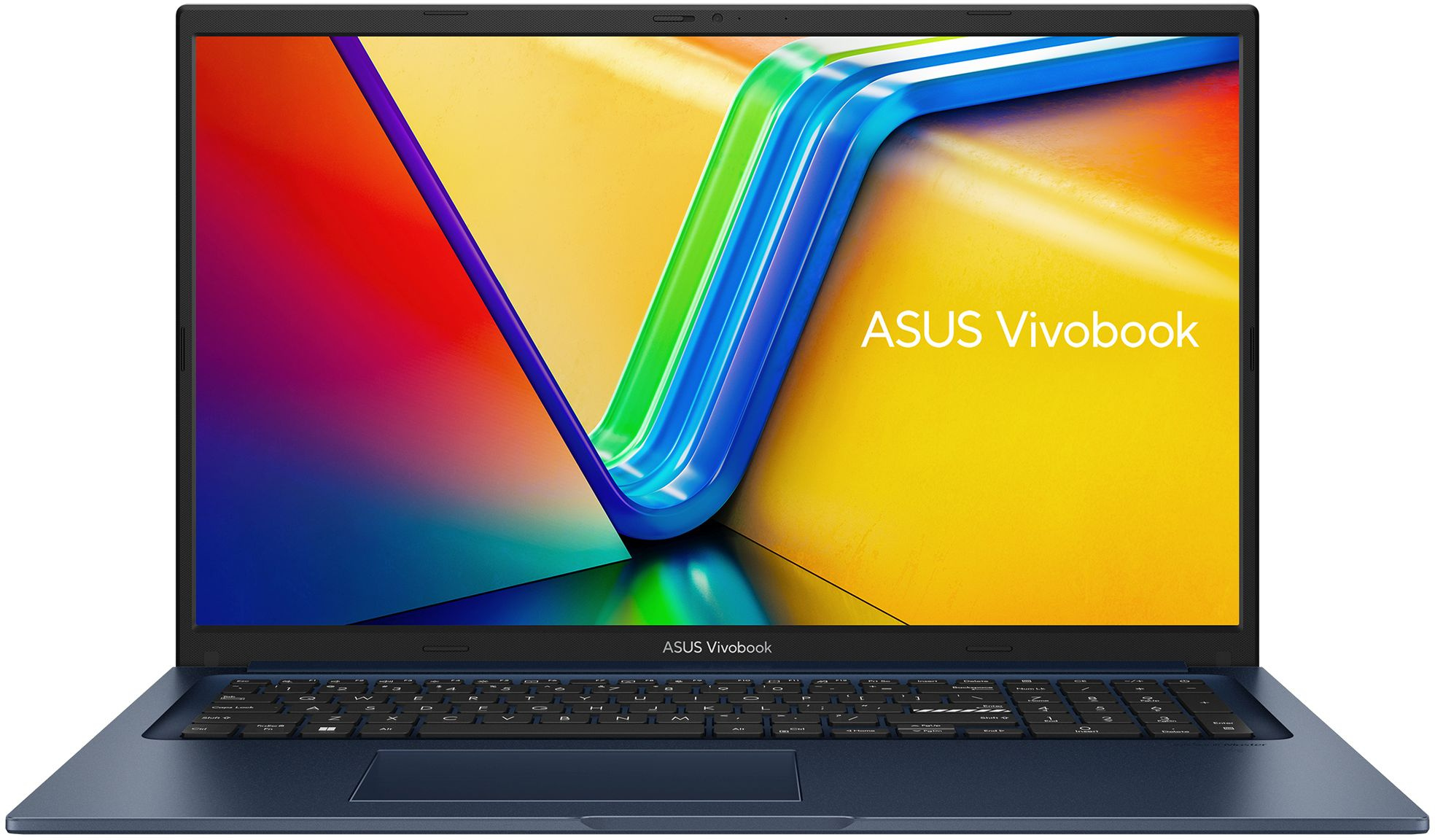 Ноутбук Asus Vivobook 17 X1704ZA-AU146 Core i5 1235U 16Gb SSD512Gb Intel Iris Xe graphics 17.3" IPS FHD (1920x1080) noOS blue WiFi BT Cam (90NB10F2-M00620) — фото 2