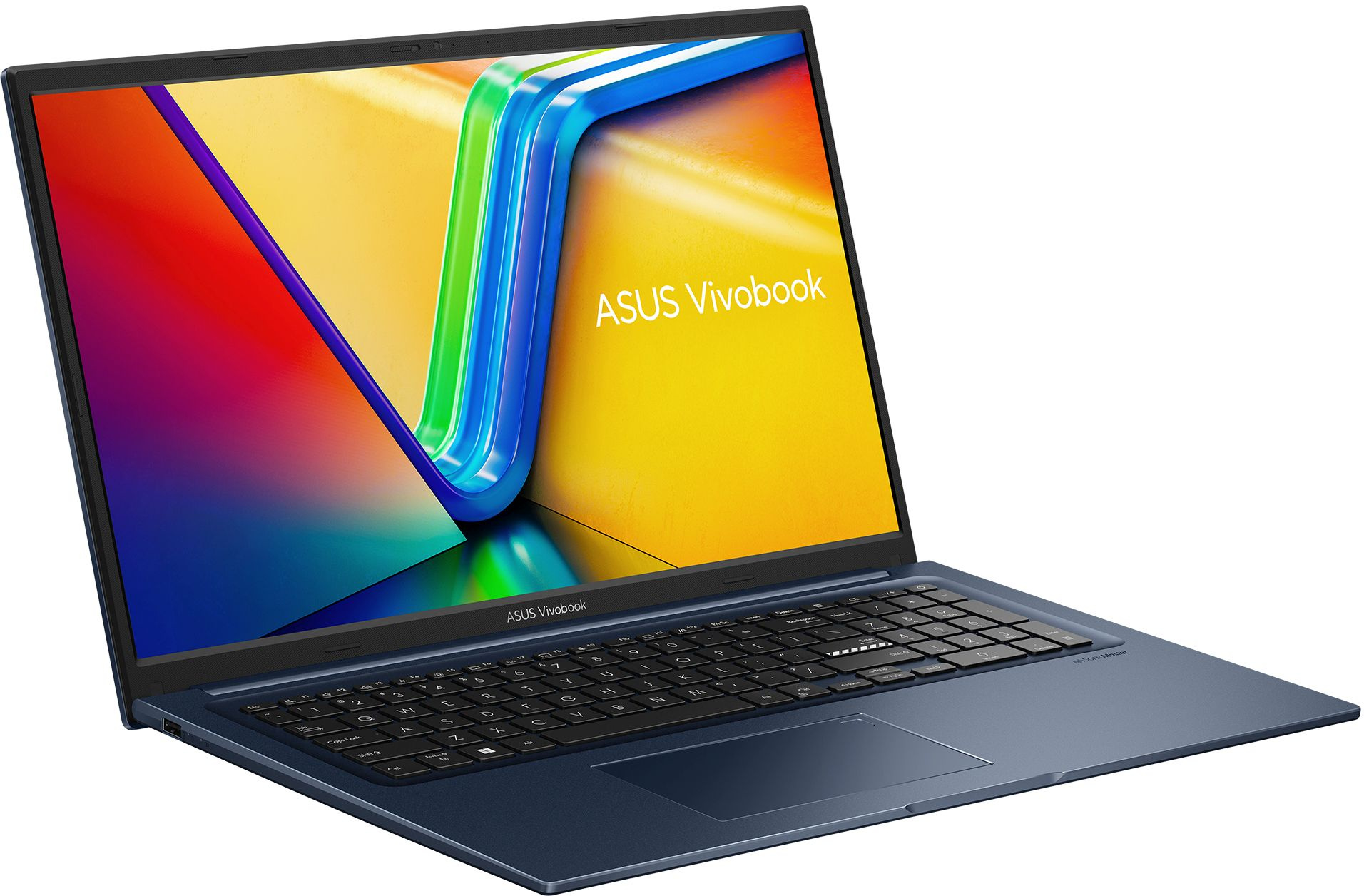 Ноутбук Asus Vivobook 17 X1704ZA-AU146 Core i5 1235U 16Gb SSD512Gb Intel Iris Xe graphics 17.3" IPS FHD (1920x1080) noOS blue WiFi BT Cam (90NB10F2-M00620) — фото 4