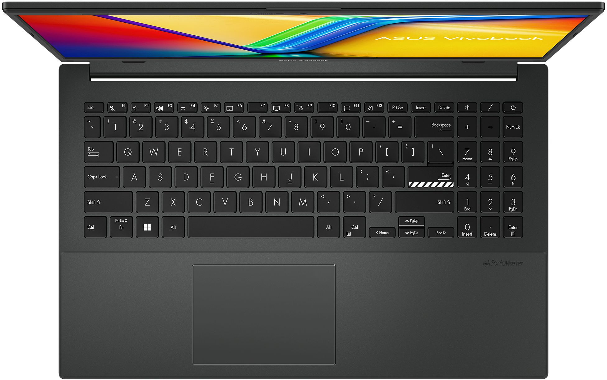 Ноутбук Asus Vivobook Go E1504FA-BQ718W Ryzen 3 7320U 8Gb SSD256Gb AMD Radeon 15.6" IPS FHD (1920x1080) Windows 11 Home black WiFi BT Cam (90NB0ZR2-M01630) — фото 8