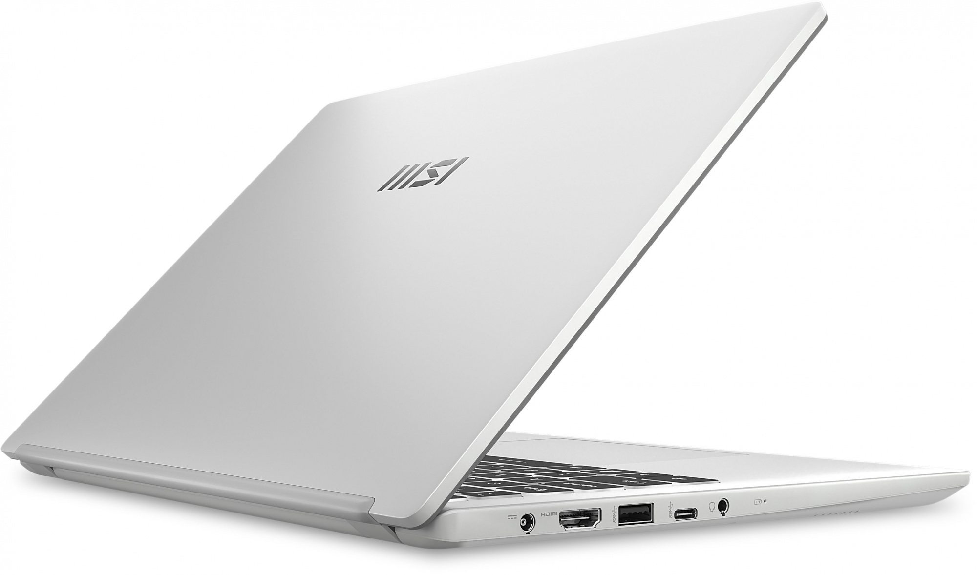 Ультрабук MSI Modern 14 C12MО-688RU Core i7 1255U 16Gb SSD512Gb Intel Iris Xe graphics 14" IPS FHD (1920x1080) Windows 11 Professional silver WiFi BT Cam (9S7-14J111-688) — фото 2