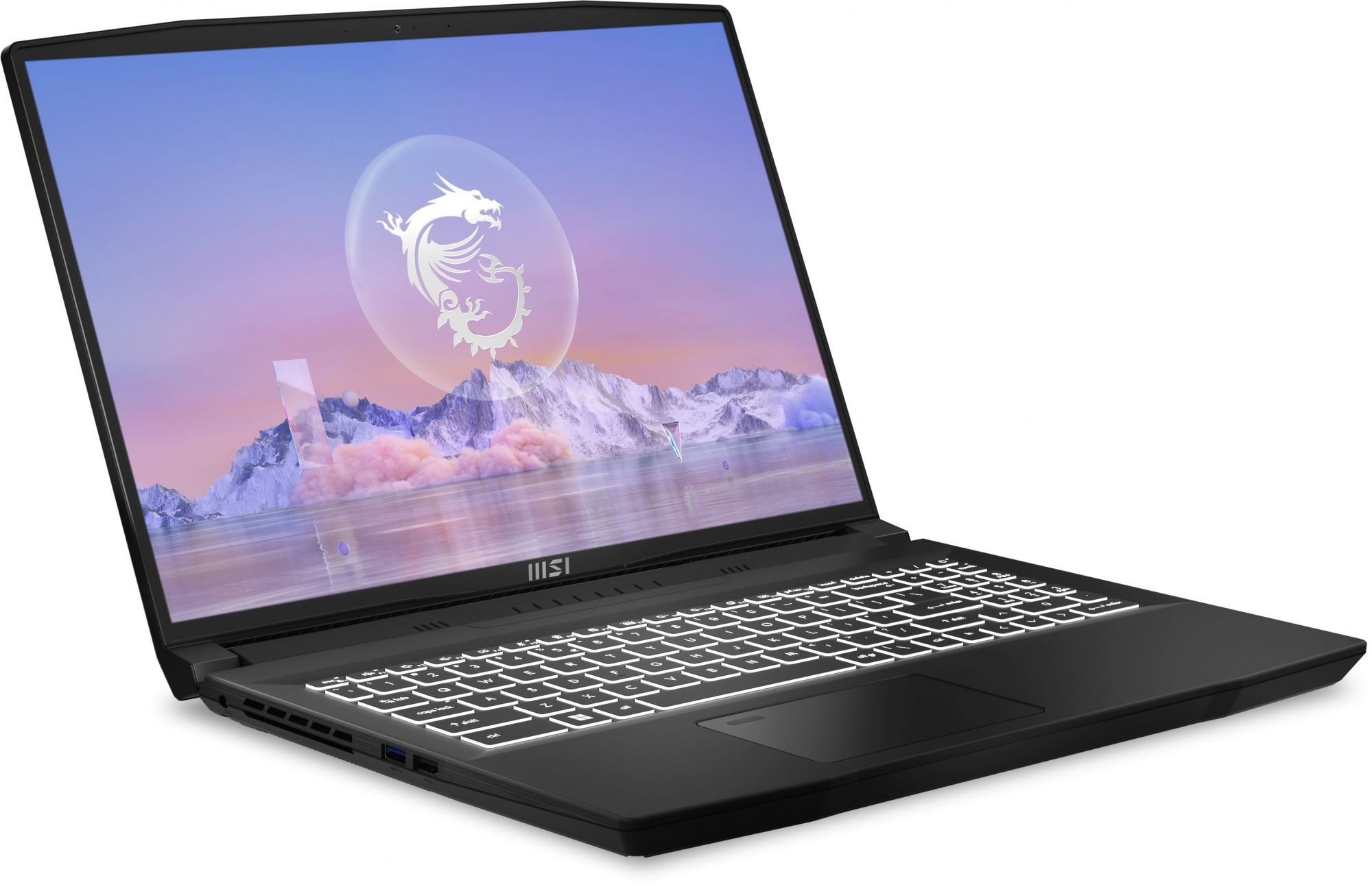 Ноутбук MSI Creator M16 B12VE-810RU Core i7 12650H 16Gb SSD1Tb NVIDIA GeForce RTX4050 6Gb 16" IPS FHD+ (1920x1200) Windows 11 Professional black WiFi BT Cam (9S7-158531-810) — фото 2