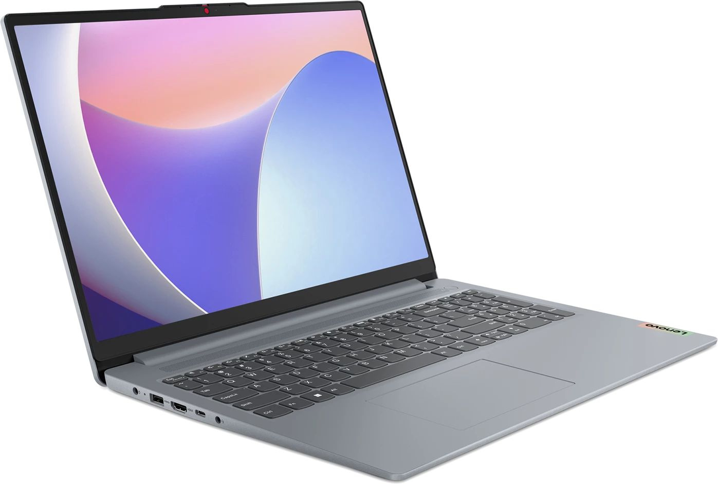 Ноутбук Lenovo IdeaPad Slim 3 15IRU8 Core i3 1305U 8Gb SSD256Gb Intel UHD Graphics 15.6" TN FHD (1920x1080)/ENGKBD noOS grey WiFi BT Cam (82X70066LK) — фото 2