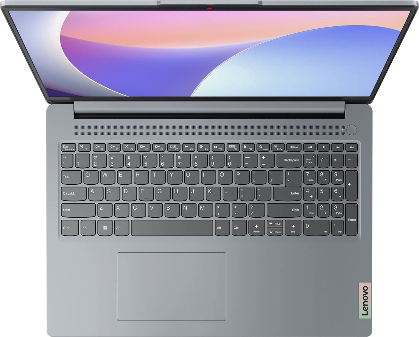 Ноутбук Lenovo IdeaPad Slim 3 15IRU8 Core i3 1305U 8Gb SSD256Gb Intel UHD Graphics 15.6" TN FHD (1920x1080)/ENGKBD noOS grey WiFi BT Cam (82X70066LK) — фото 3