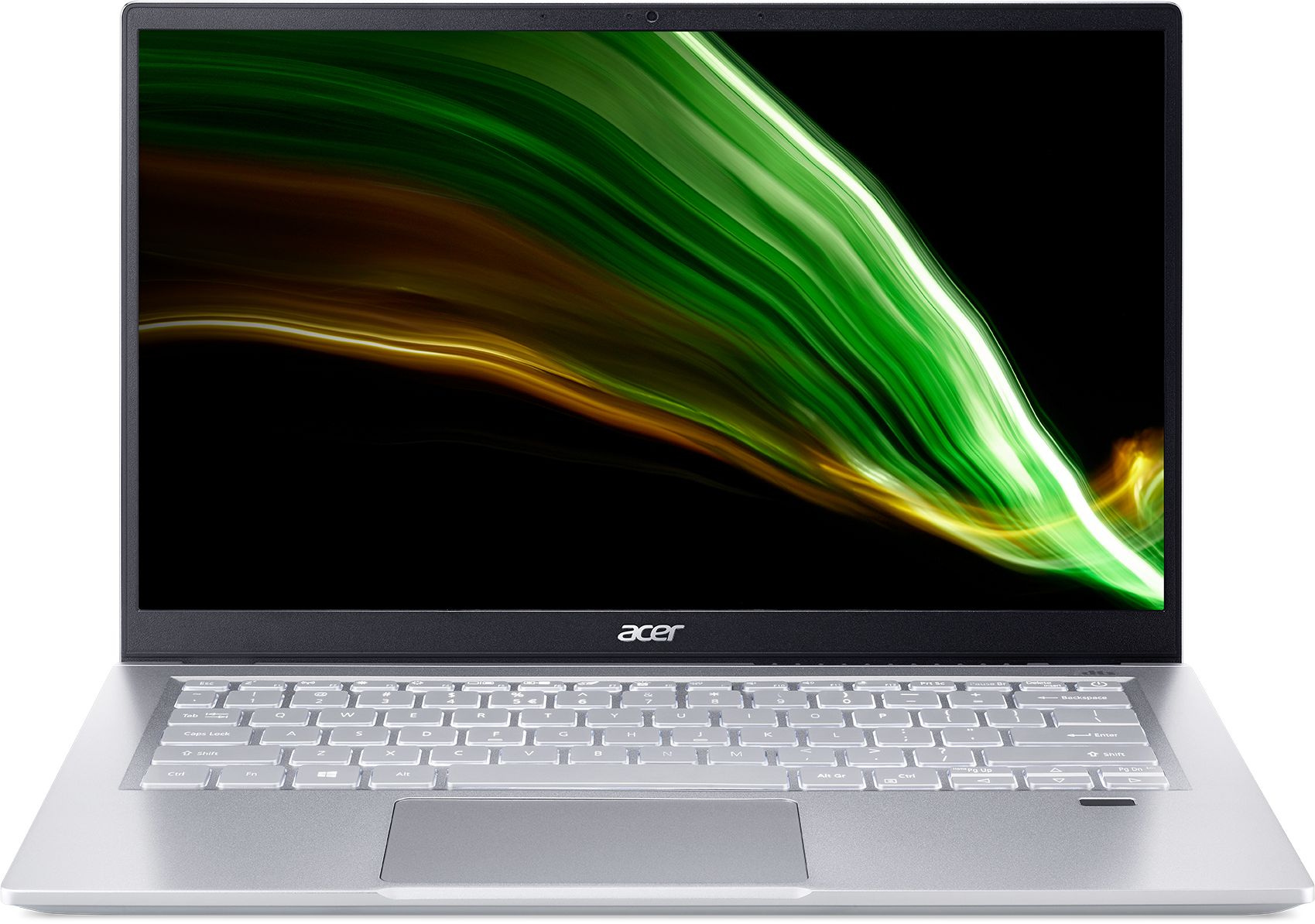 Ультрабук Acer Swift 3 SF314-511-32P8 Core i3 1115G4 8Gb SSD256Gb Intel UHD Graphics 14" FHD (1920x1080) Eshell silver WiFi BT Cam (NX.ABLER.003)