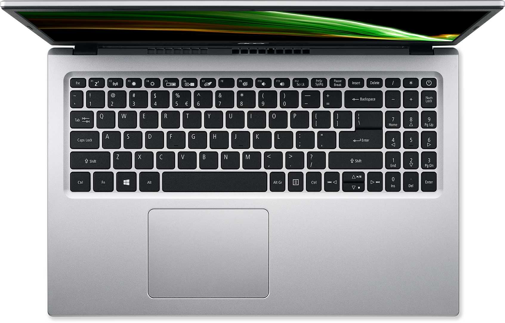 Ноутбук Acer Aspire 3 A315-58G-5182 Core i5 1135G7 8Gb 1Tb SSD256Gb NVIDIA GeForce MX350 2Gb 15.6" FHD (1920x1080) Eshell silver WiFi BT Cam (NX.ADUEM.00G) — фото 5