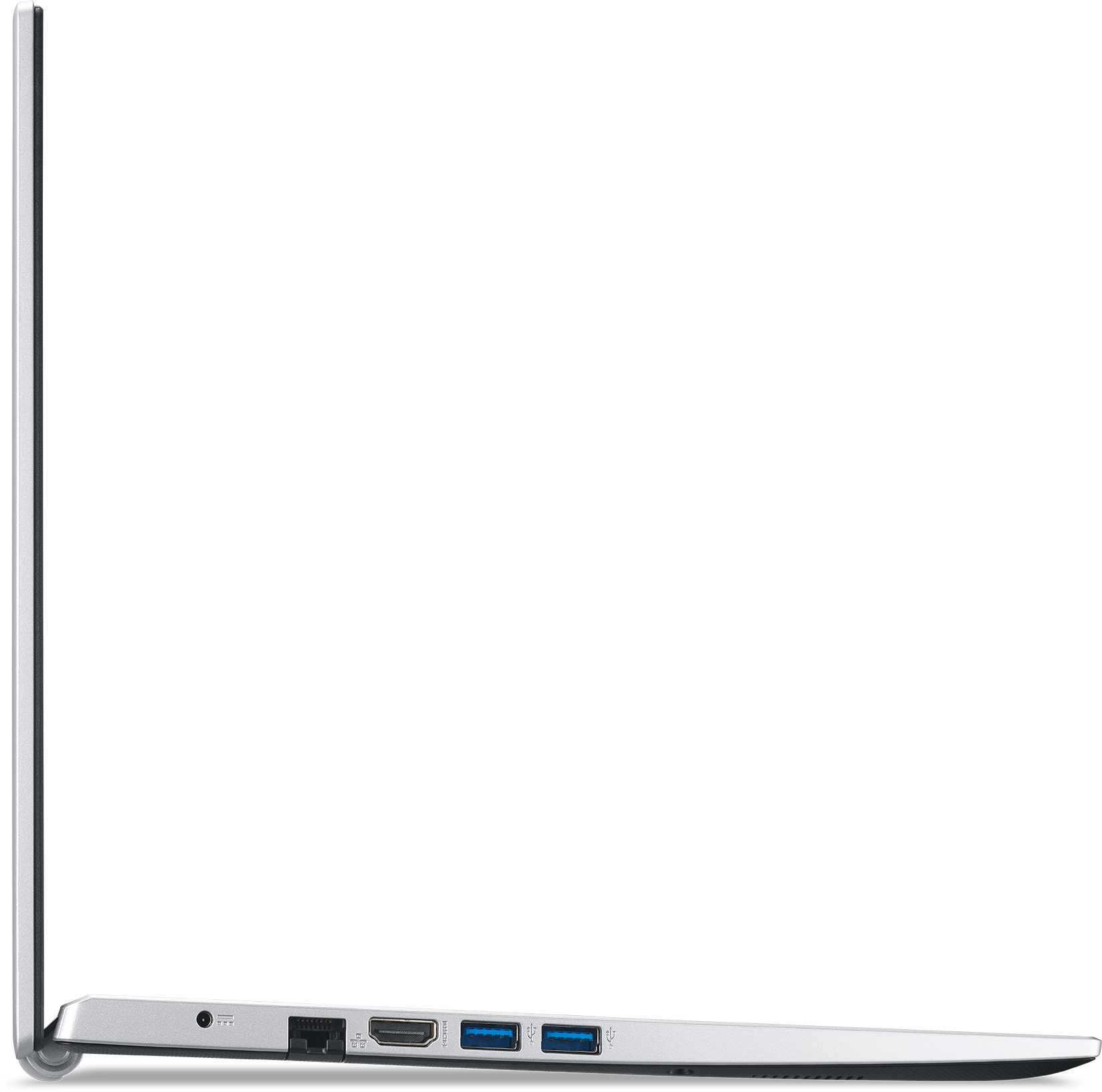 Ноутбук Acer Aspire 3 A315-58G-5182 Core i5 1135G7 8Gb 1Tb SSD256Gb NVIDIA GeForce MX350 2Gb 15.6" FHD (1920x1080) Eshell silver WiFi BT Cam (NX.ADUEM.00G) — фото 8