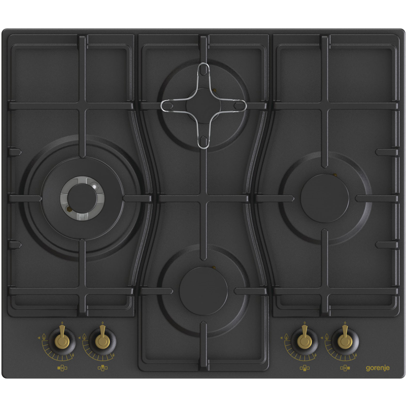 Встраиваемые газовая панели GORENJE GW6D42CLB