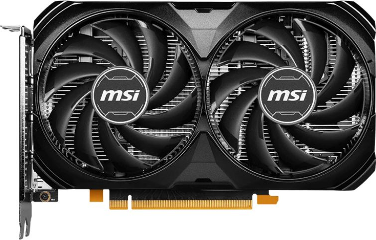 Видеокарта MSI PCI-E 4.0 RTX 4060 VENTUS 2X BLACK 8G OC NVIDIA GeForce RTX 4060 8192Mb 128 GDDR6 2640/17000 HDMIx1 DPx3 HDCP Ret