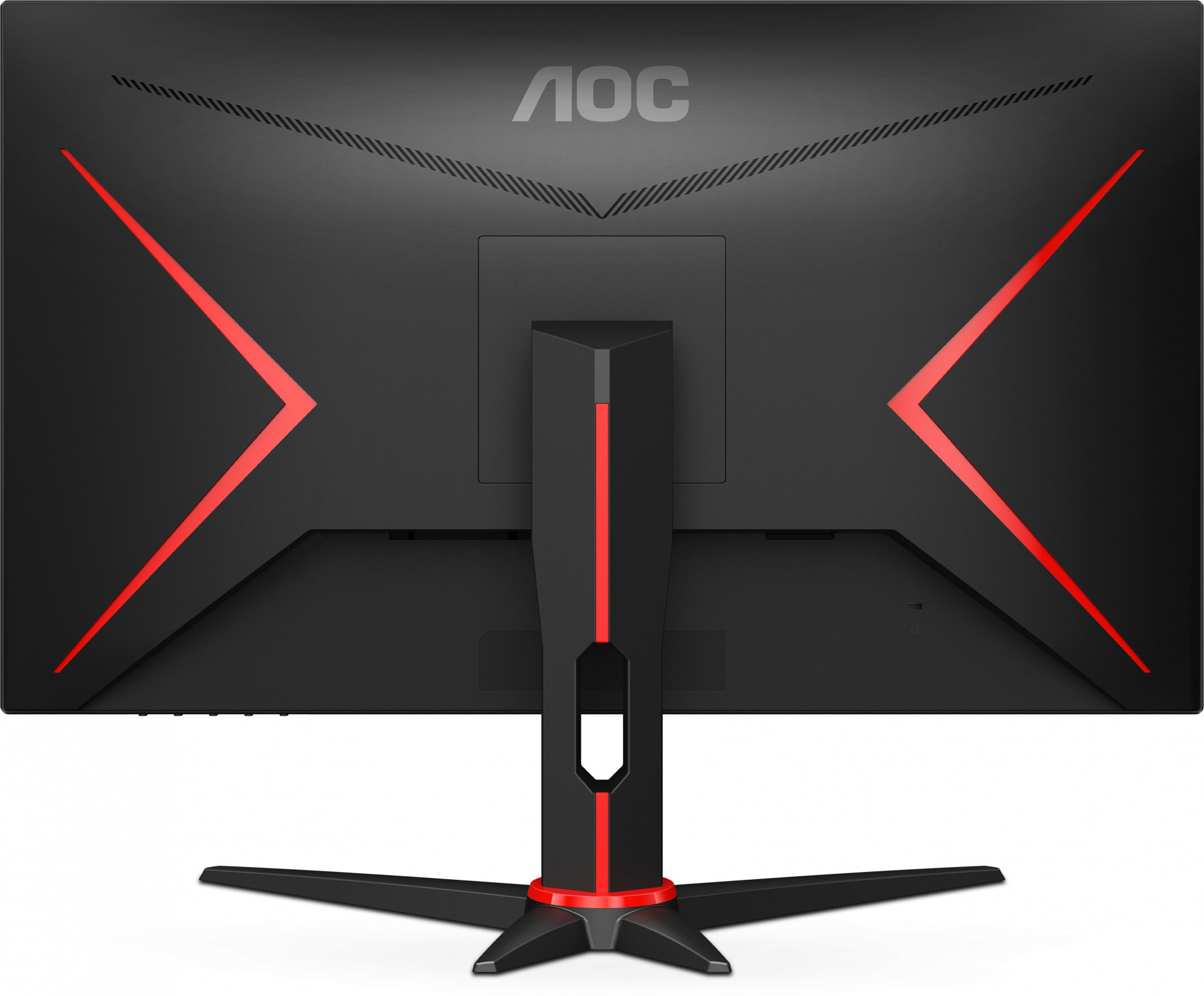 Монитор AOC 23.8" Gaming 24G2SAE черный/красный VA LED 1ms 16:9 HDMI M/M матовая 350cd 178гр/178гр 1920x1080 165Hz FreeSync Premium VGA DP FHD 5.6кг — фото 3
