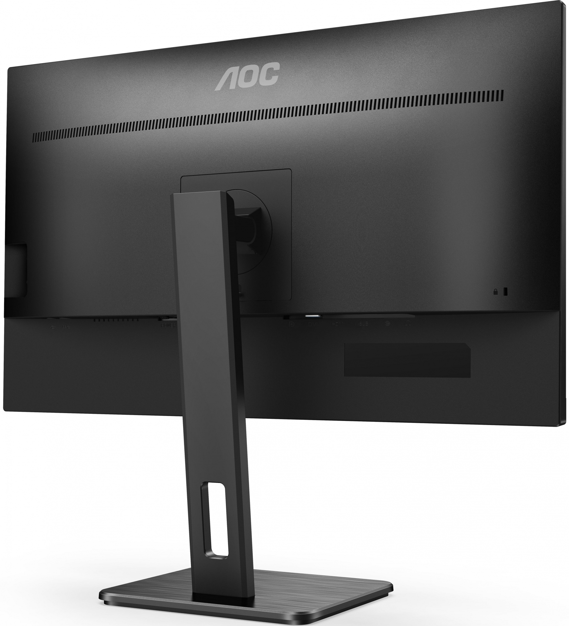 Монитор AOC 23.8" 24P2QM черный VA LED 4ms 16:9 DVI HDMI M/M матовая HAS Piv 300cd 178гр/178гр 1920x1080 75Hz VGA DP FHD USB 4.75кг — фото 11