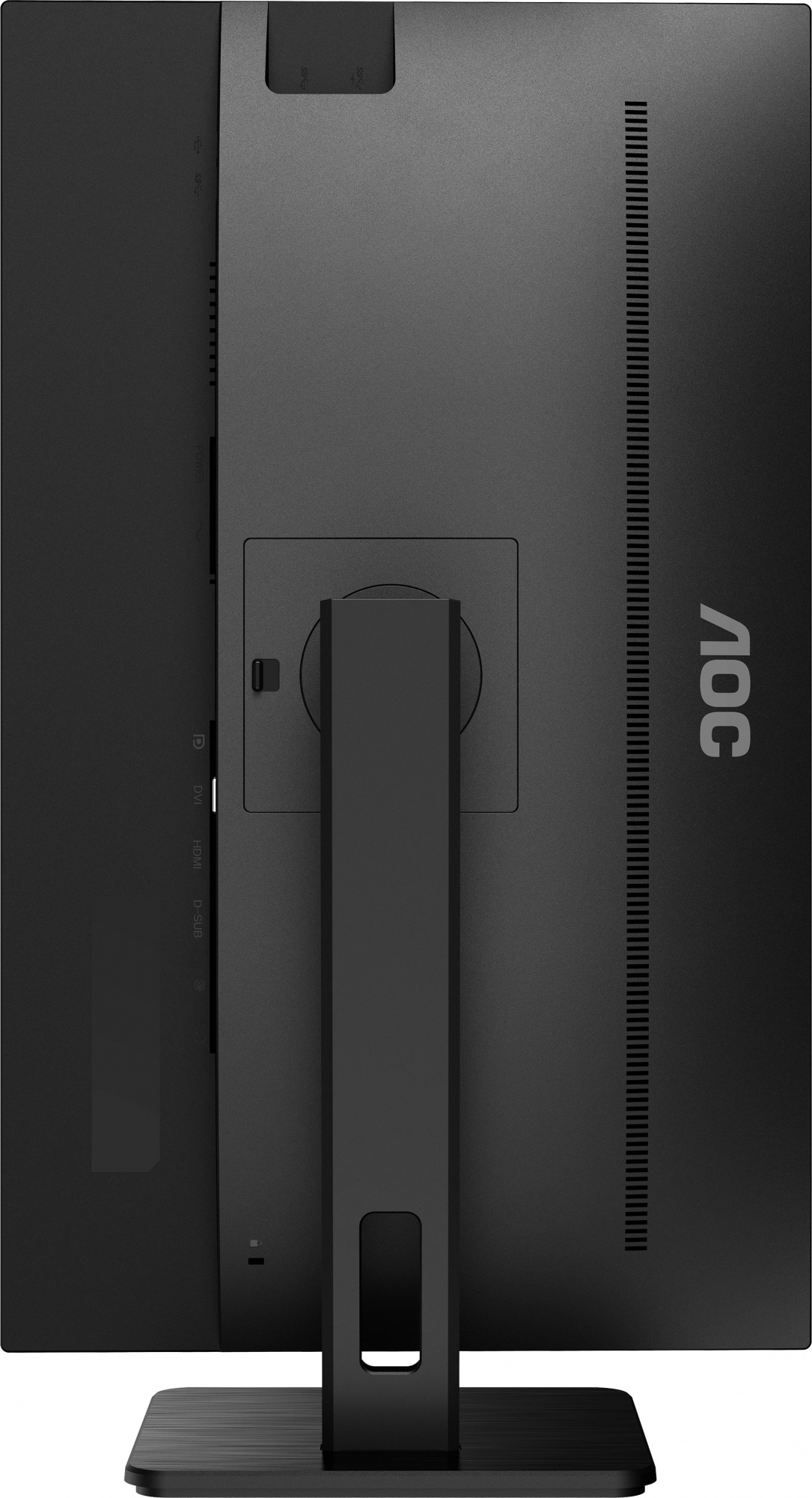 Монитор AOC 23.8" 24P2QM черный VA LED 4ms 16:9 DVI HDMI M/M матовая HAS Piv 300cd 178гр/178гр 1920x1080 75Hz VGA DP FHD USB 4.75кг — фото 9