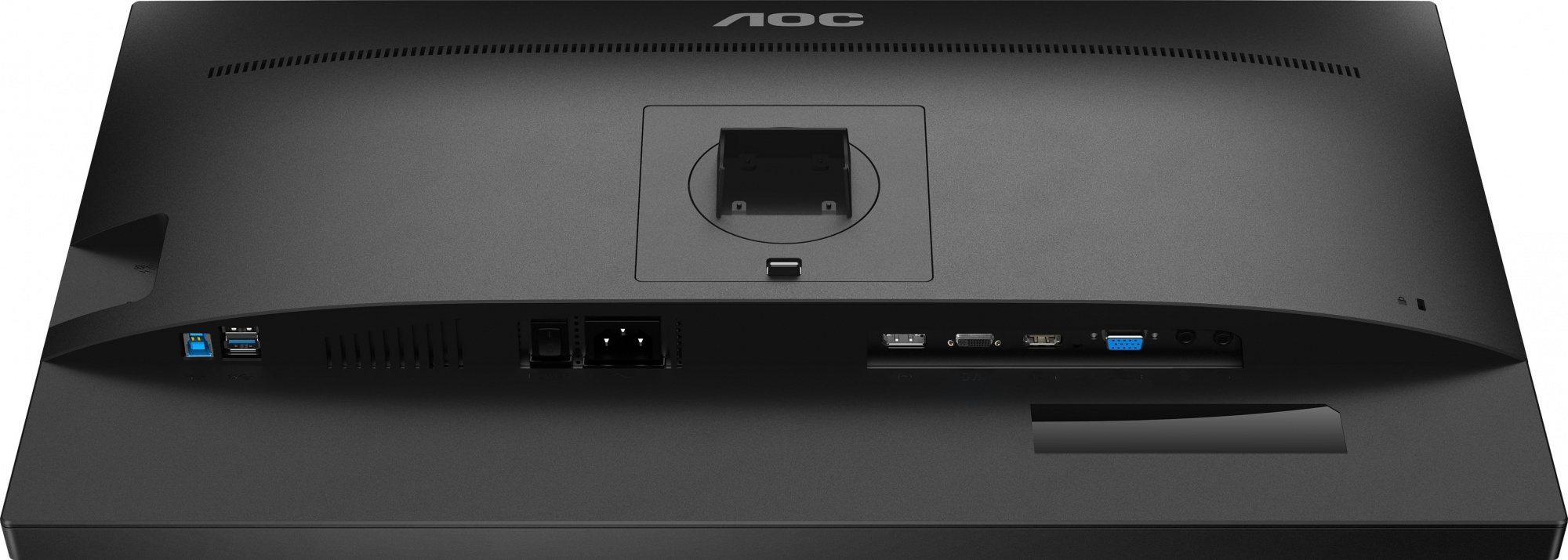 Монитор AOC 23.8" 24P2QM черный VA LED 4ms 16:9 DVI HDMI M/M матовая HAS Piv 300cd 178гр/178гр 1920x1080 75Hz VGA DP FHD USB 4.75кг — фото 6