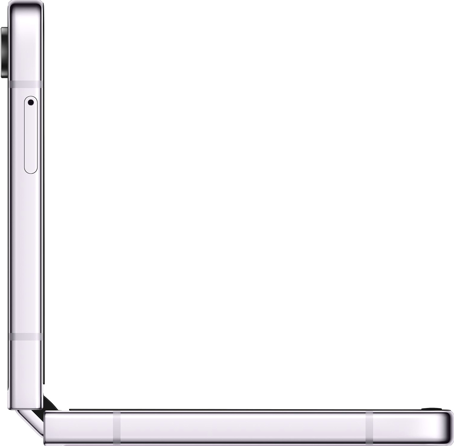 Смартфон Samsung SM-F731B Galaxy Z Flip 5 5G 256Gb 8Gb лаванда раскладной 3G 4G 1Sim 6.7" 1080x2640 Android 13 12Mpix 802.11 a/b/g/n/ac/ax NFC GPS GSM900/1800 GSM1900 TouchSc Protect — фото 3