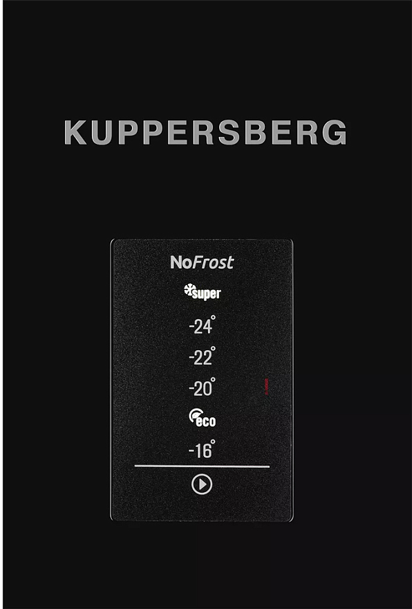 Холодильник отдельностоящий  Kuppersberg NRS 186 BK — фото 3