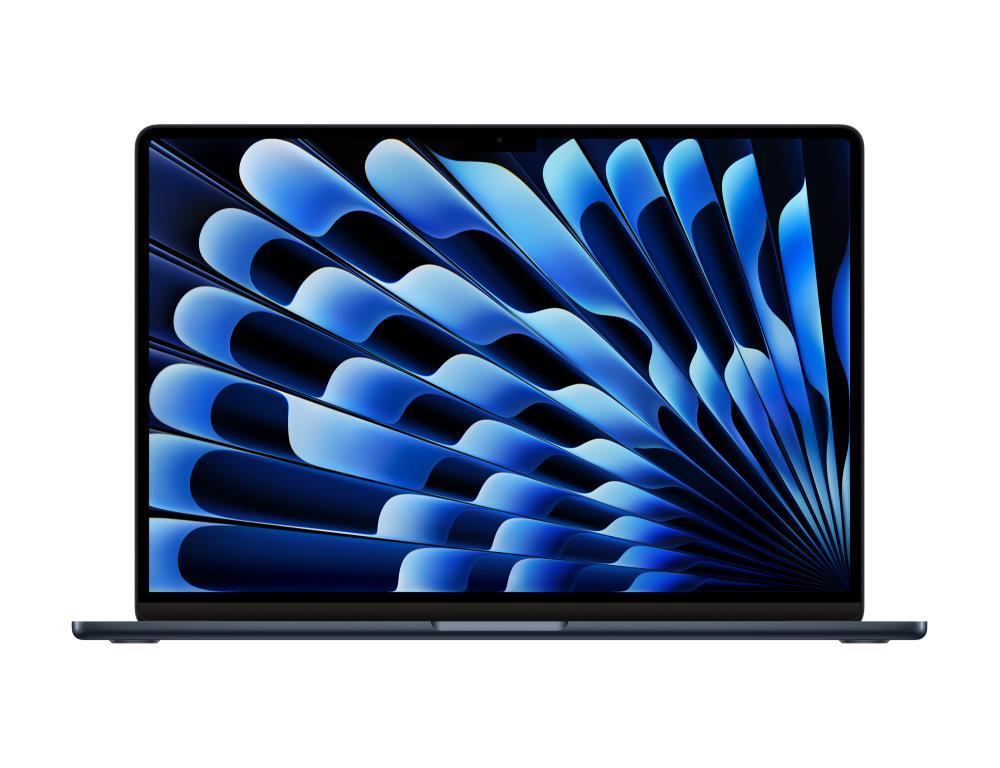 Ноутбук Apple MacBook Air A2941 M2 8 core 8Gb SSD256Gb/10 core GPU 15.3" IPS (2880x1864) Mac OS midnight WiFi BT Cam (MQKW3RU/A)