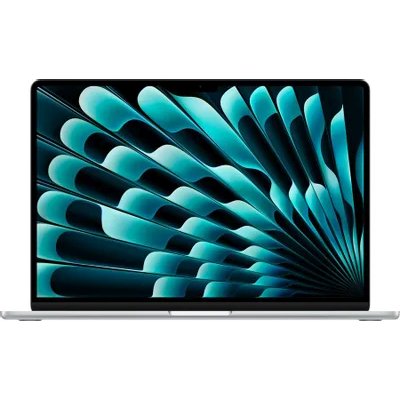 Ноутбук Apple MacBook Air A2941 M2 8 core 8Gb SSD256Gb/10 core GPU 15.3" IPS (2880x1864) Mac OS silver WiFi BT Cam (MQKR3RU/A)