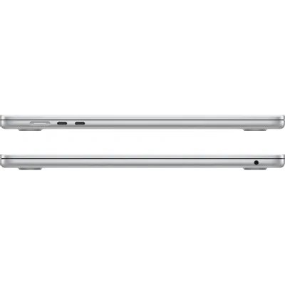 Ноутбук Apple MacBook Air A2941 M2 8 core 8Gb SSD256Gb/10 core GPU 15.3" IPS (2880x1864) Mac OS silver WiFi BT Cam (MQKR3RU/A) — фото 4
