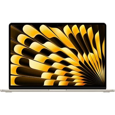 Ноутбук Apple MacBook Air A2941 M2 8 core 8Gb SSD256Gb/10 core GPU 15.3" IPS (2880x1864) Mac OS white WiFi BT Cam (MQKU3RU/A)