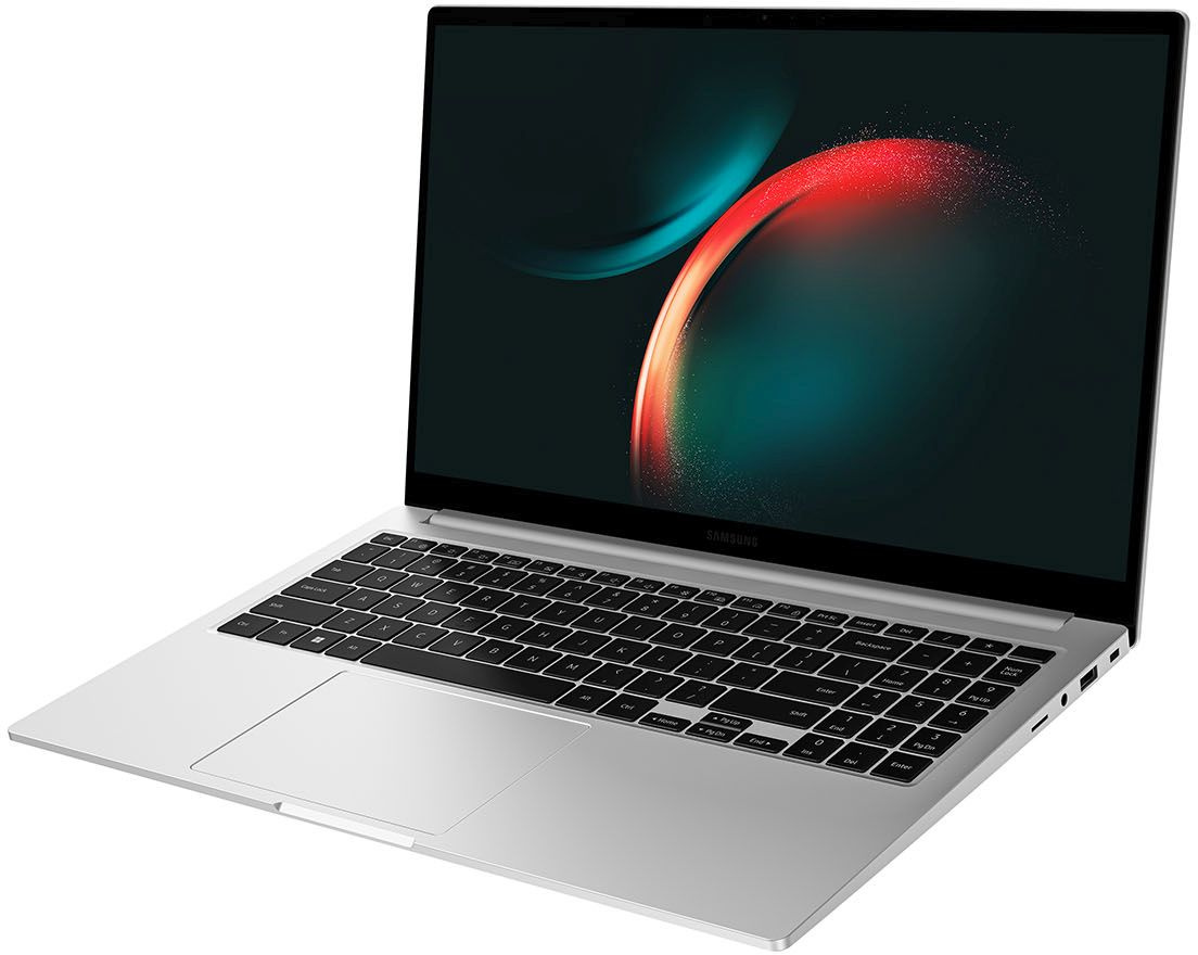 Ноутбук Samsung Galaxy Book 3 NP754 Core i5 1340P 16Gb SSD512Gb Intel Iris Xe graphics 15.6" IPS FHD (1920x1080) Windows 11 Professional silver WiFi BT Cam (NP754XFG-KB3IT) — фото 4
