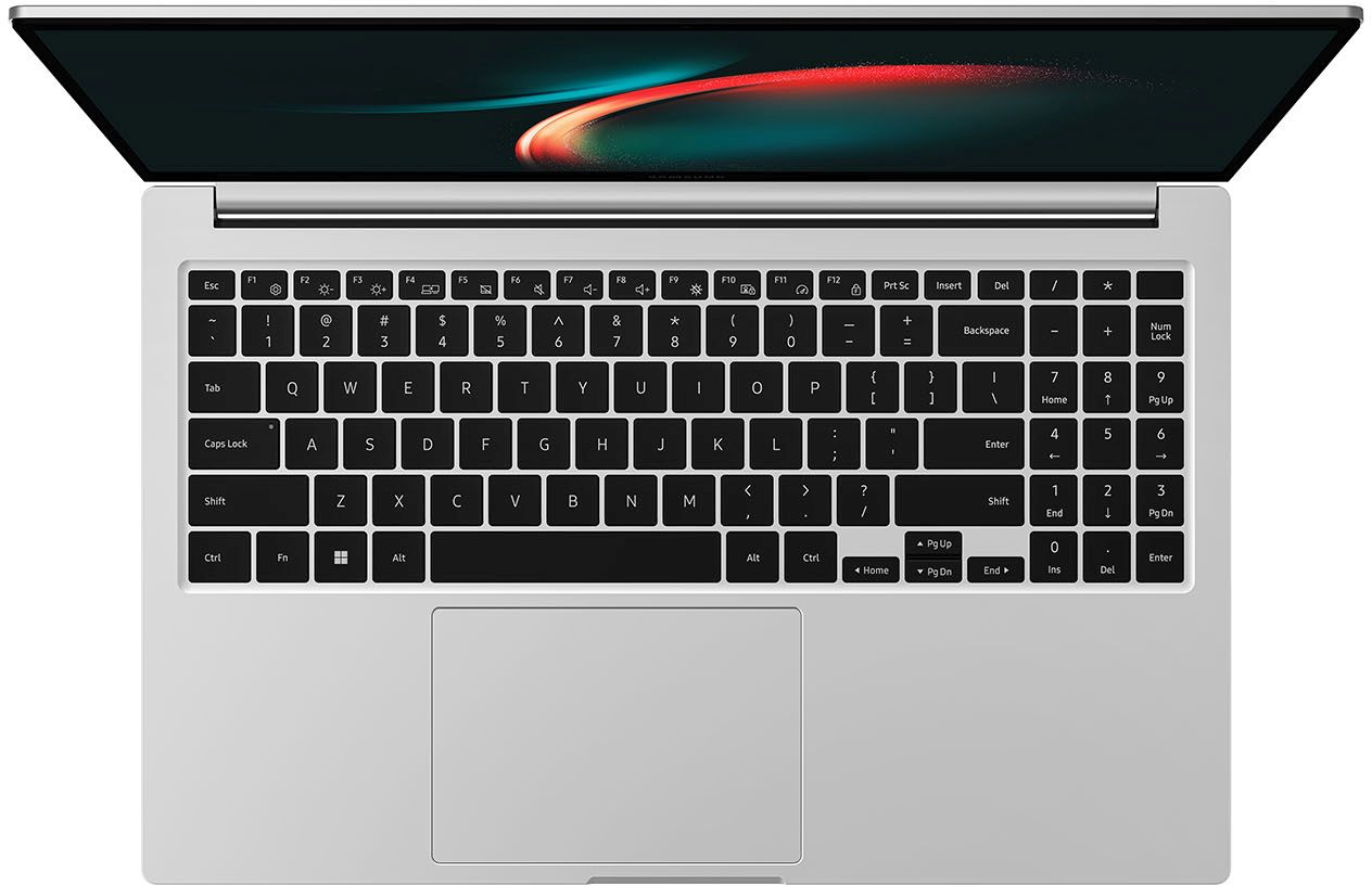 Ноутбук Samsung Galaxy Book 3 NP754 Core i5 1340P 16Gb SSD512Gb Intel Iris Xe graphics 15.6" IPS FHD (1920x1080) Windows 11 Professional silver WiFi BT Cam (NP754XFG-KB3IT) — фото 2