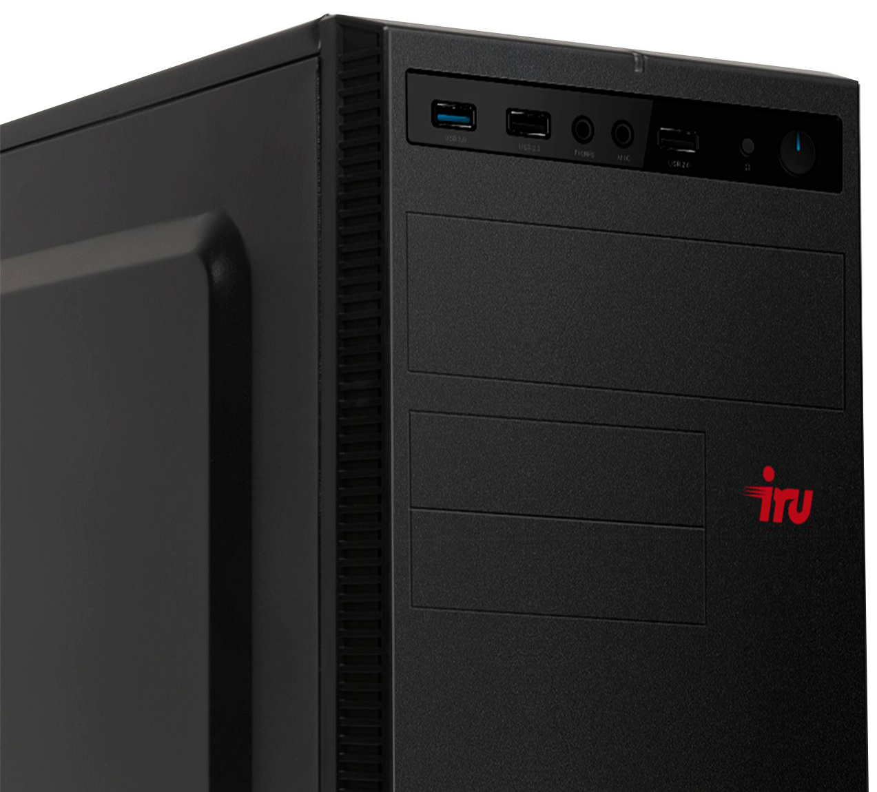 ПК IRU Home 310H5SE MT i5 10400 (2.9) 8Gb SSD240Gb UHDG 630 Windows 10 Professional English 64 GbitEth 400W черный (1610465) — фото 6