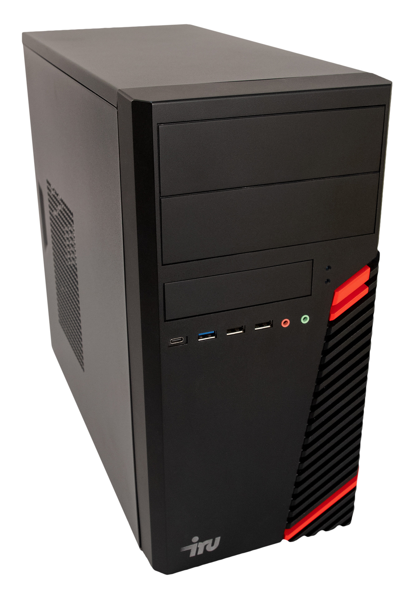 ПК IRU Home 310H6SM MT P G7400 (3.7) 8Gb SSD256Gb UHDG 710 Windows 11 Home 64 GbitEth 400W черный (1900973) — фото 2