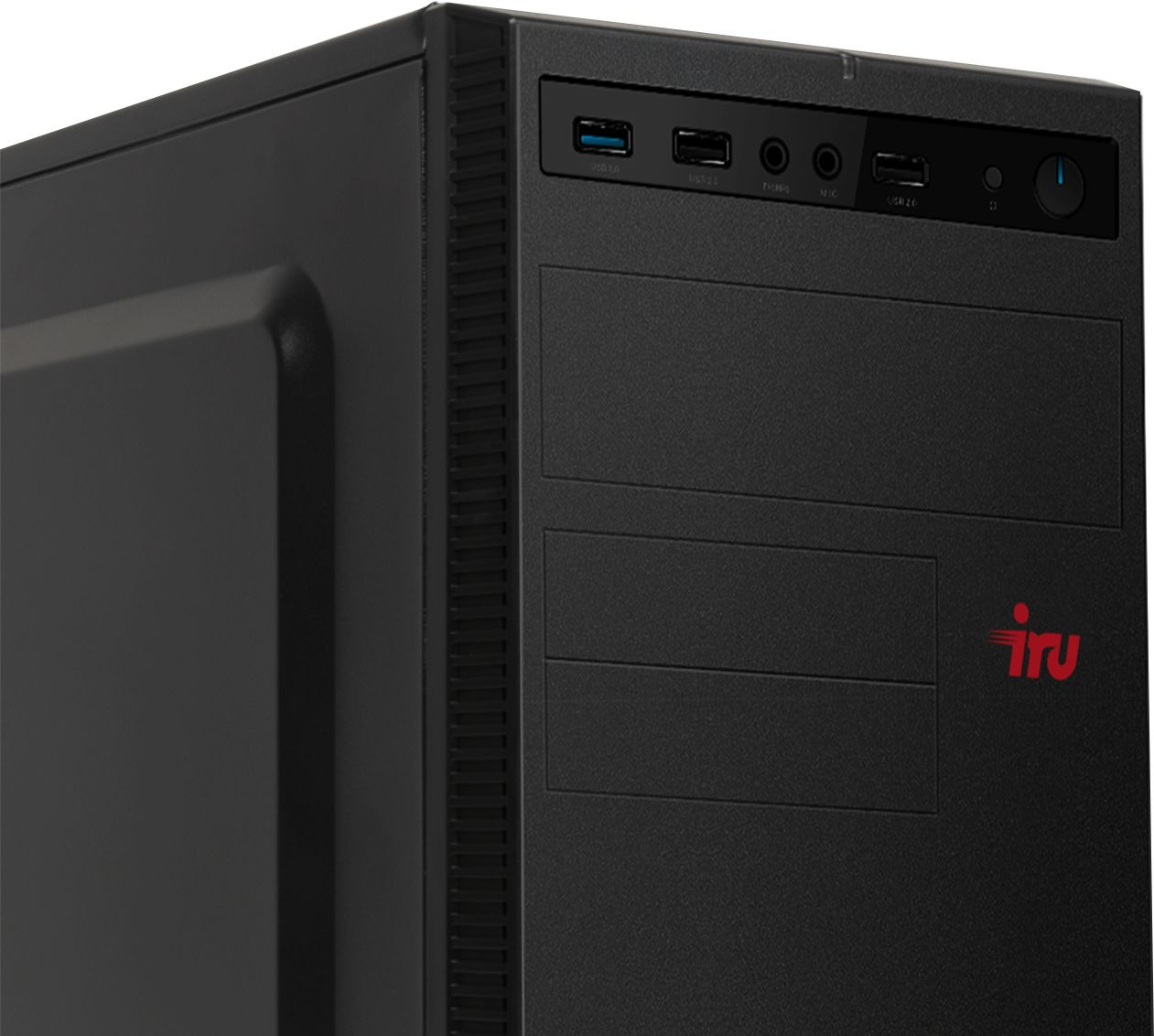 ПК IRU Home 310H5SE MT i3 10100 (3.6) 8Gb SSD240Gb UHDG 630 Free DOS GbitEth 400W черный (1610369) — фото 6