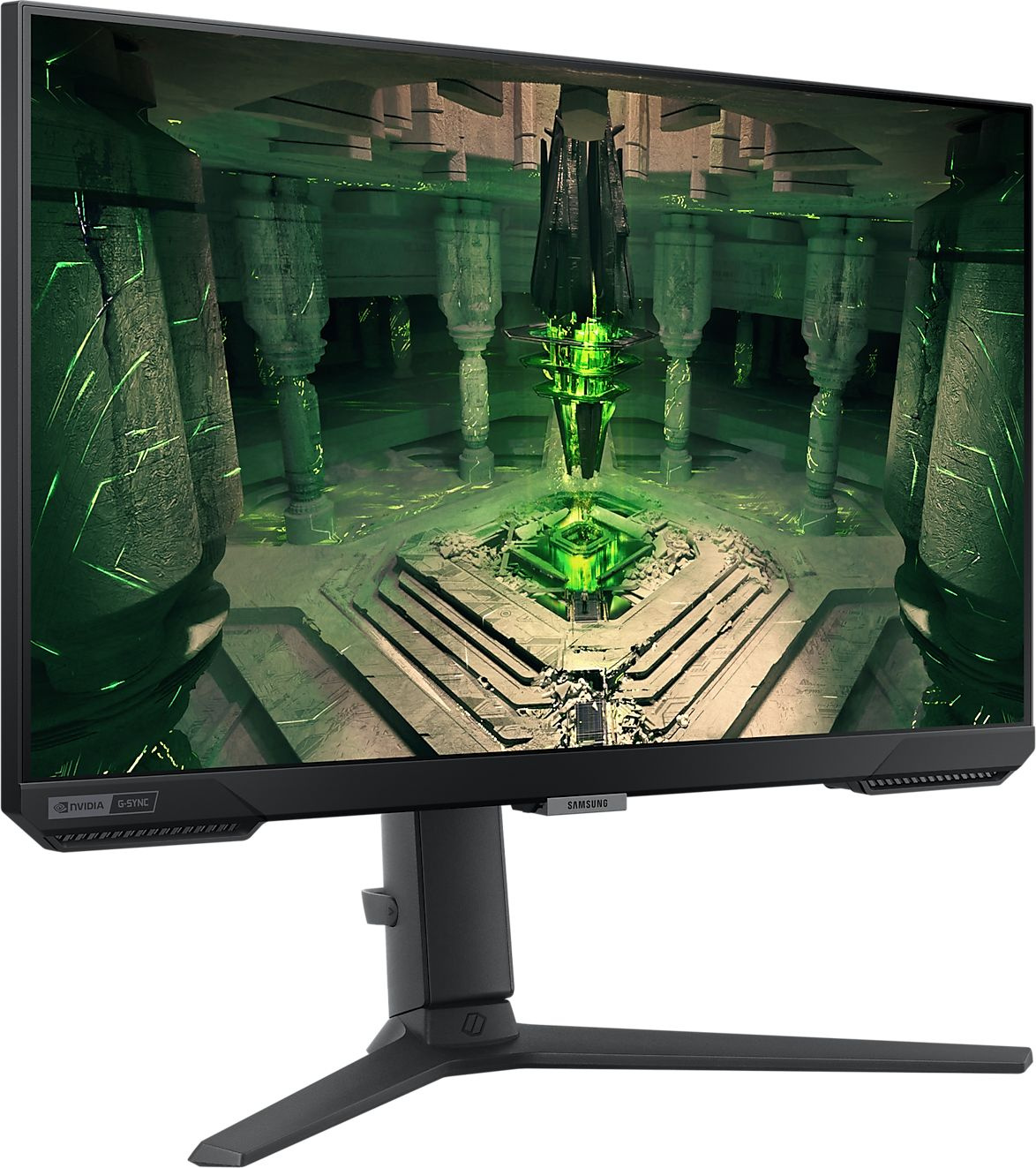 Монитор Samsung 25" Odyssey G4 S25BG400EI черный IPS LED 16:9 HDMI полуматовая HAS Piv 400cd 178гр/178гр 1920x1080 240Hz FreeSync Premium DP FHD 4.5кг — фото 2