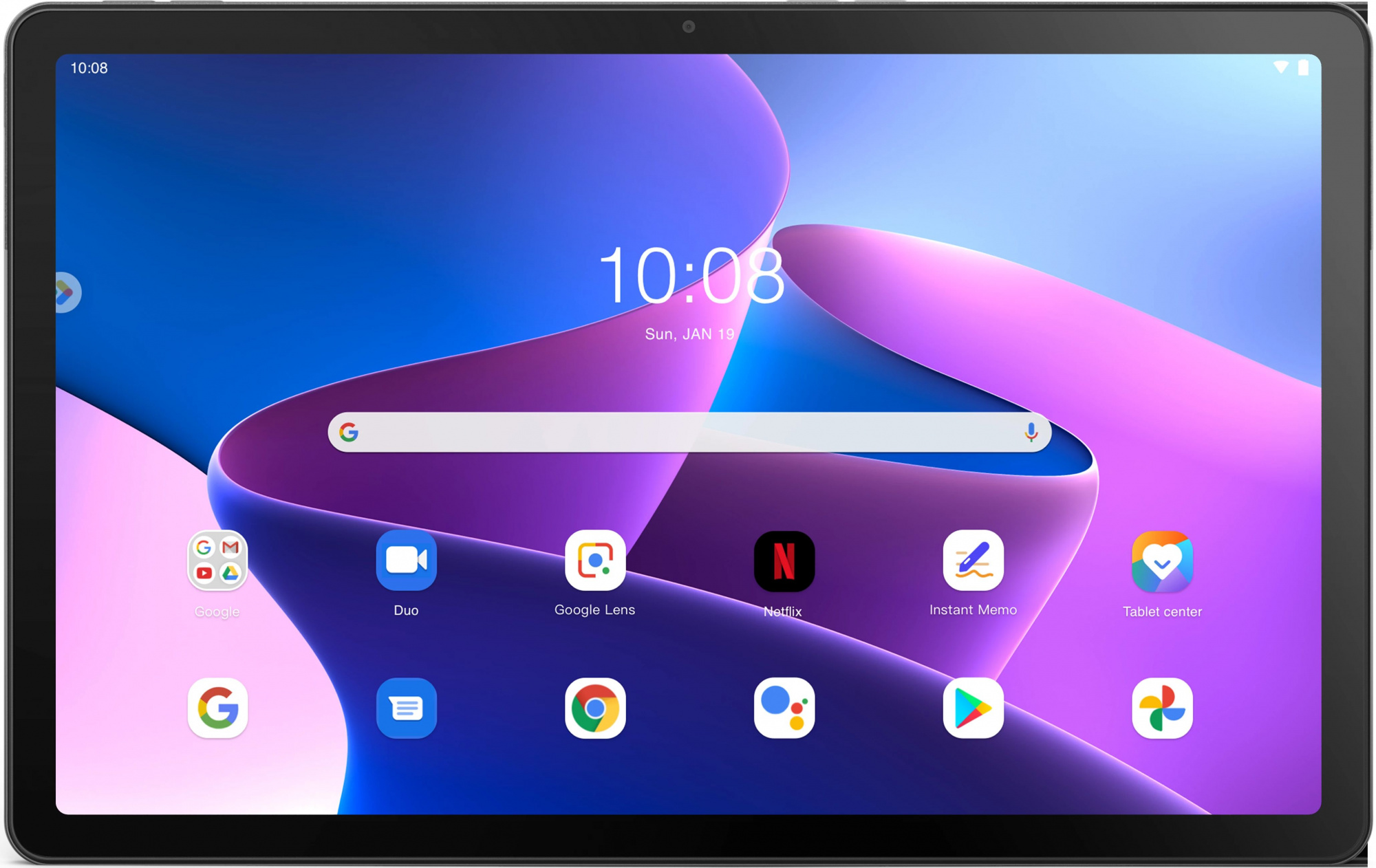 Планшет Lenovo Tab M10 Plus TB125FU Helio G80 (2.0) 8C RAM4Gb ROM64Gb 10.61" IPS 2000x1200 Android 12 серый 8Mpix 8Mpix BT WiFi Touch microSD 1Tb 7500mAh
