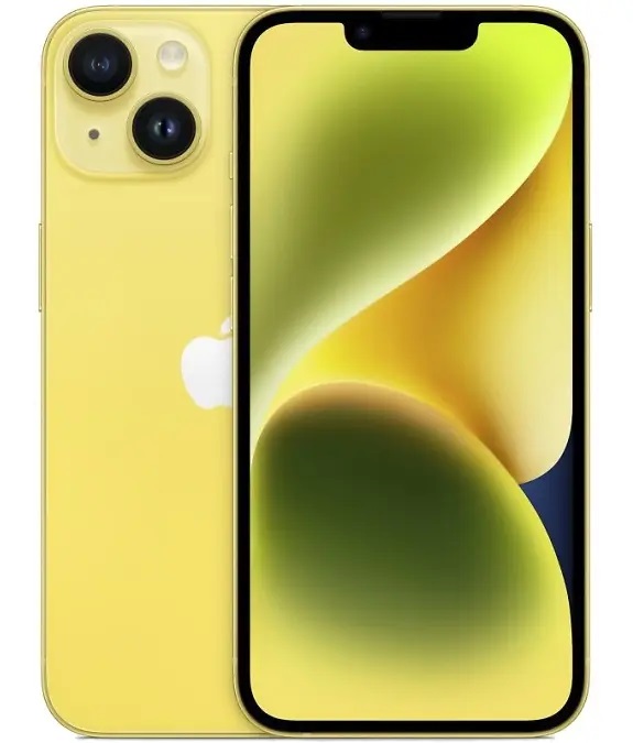 Мобильный телефон IPHONE 14 128GB YELLOW MR3X3AA/A APPLE