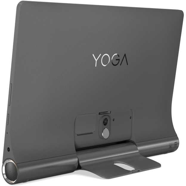 Планшет Lenovo Yoga Smart Tab YT-X705F Snapdragon 439 (2.0) 8C RAM3Gb ROM32Gb 10.1" IPS 1920x1200 Android 9.0 темно-серый 8Mpix 5Mpix BT WiFi Touch microSD 256Gb 7000mAh 10hr — фото 7