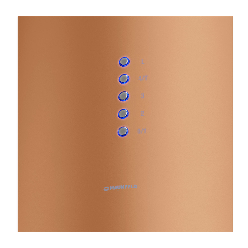 Вытяжка Maunfeld Lee Wall 39 COPPER — фото 3