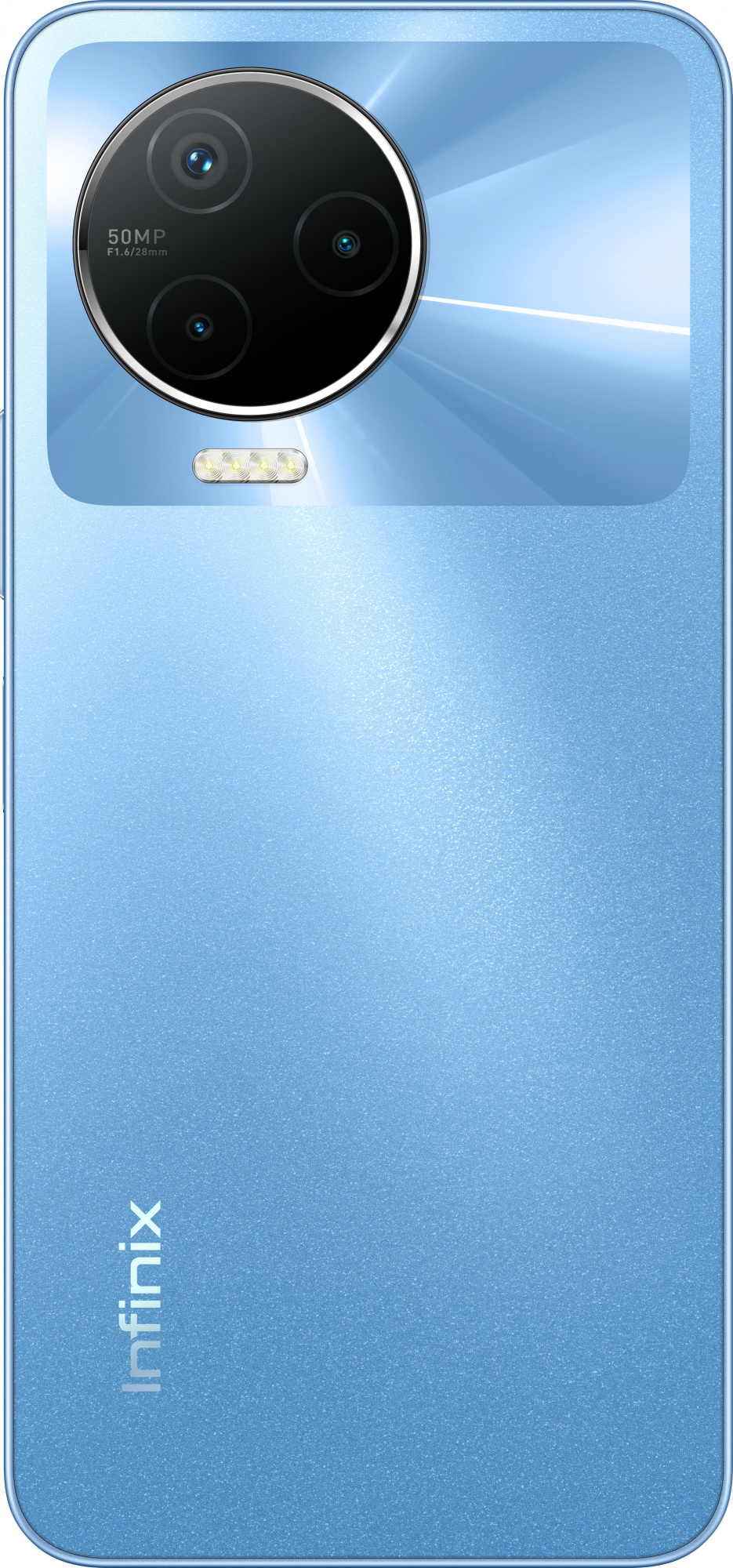 Смартфон Infinix X676C Note 12 2023 256Gb 8Gb синий моноблок 3G 4G 2Sim 6.7" 1080x2460 XOS 10.6 50Mpix 802.11 a/b/g/n/ac NFC GPS GSM900/1800 GSM1900 TouchSc FM microSD max1024Gb — фото 5