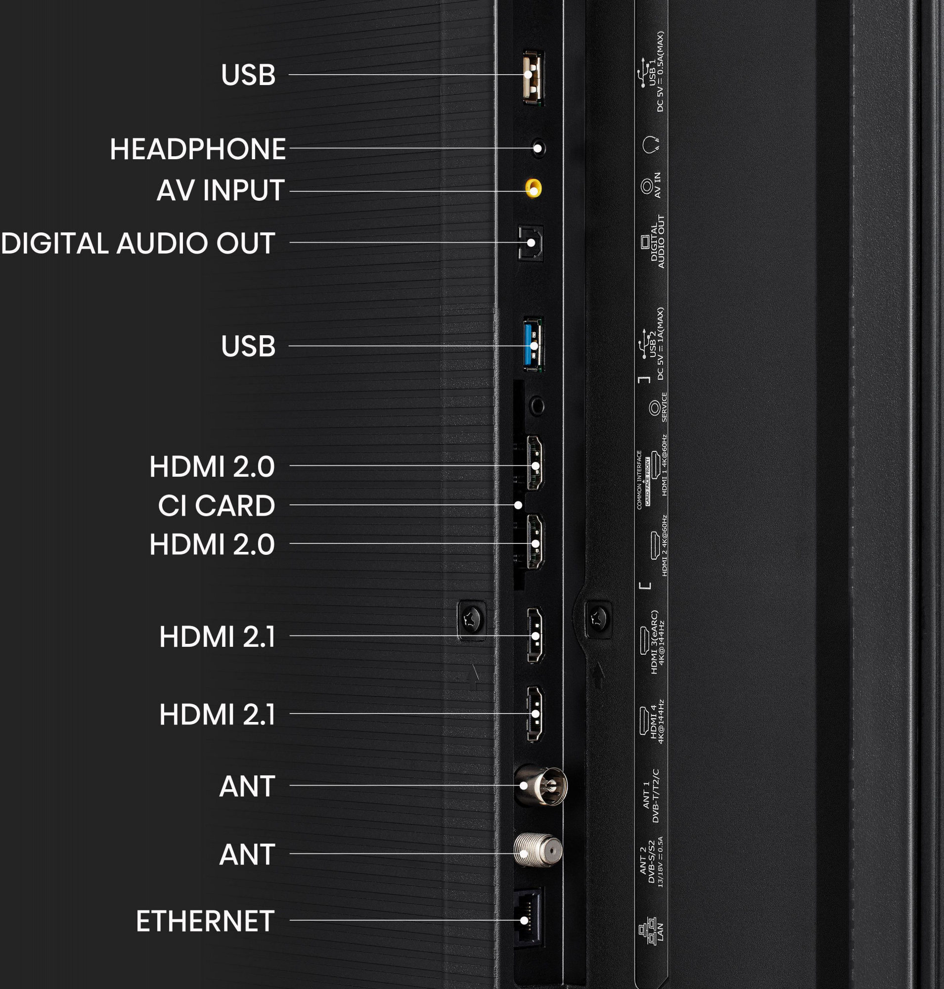Телевизор LED Hisense 65" 65UXKQ — фото 3