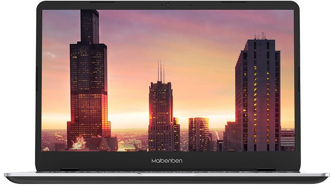 Ноутбук Maibenben M543 Ryzen 3 4300U 8Gb SSD512Gb AMD Radeon 15.6" IPS FHD (1920x1080) Linux silver WiFi BT Cam 4440mAh (M5431SB0LSRE0) — фото 5