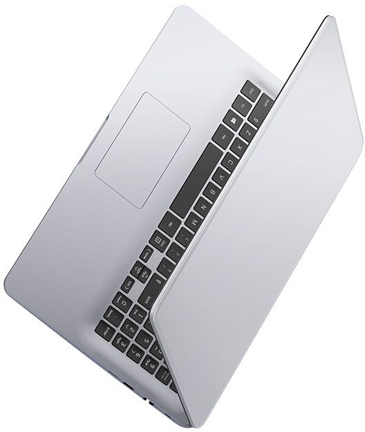 Ноутбук Maibenben M543 Ryzen 3 4300U 8Gb SSD512Gb AMD Radeon 15.6" IPS FHD (1920x1080) Linux silver WiFi BT Cam 4440mAh (M5431SB0LSRE0) — фото 6