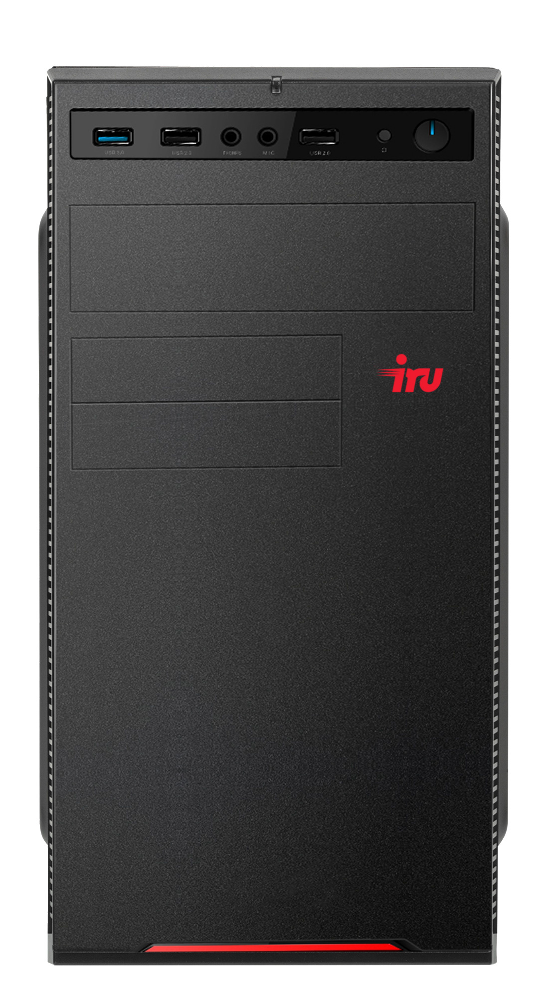 ПК IRU Home 510B5SE MT i5 11400 (2.6) 8Gb 1Tb UHDG 730 Free DOS GbitEth 400W черный (1927310) — фото 3