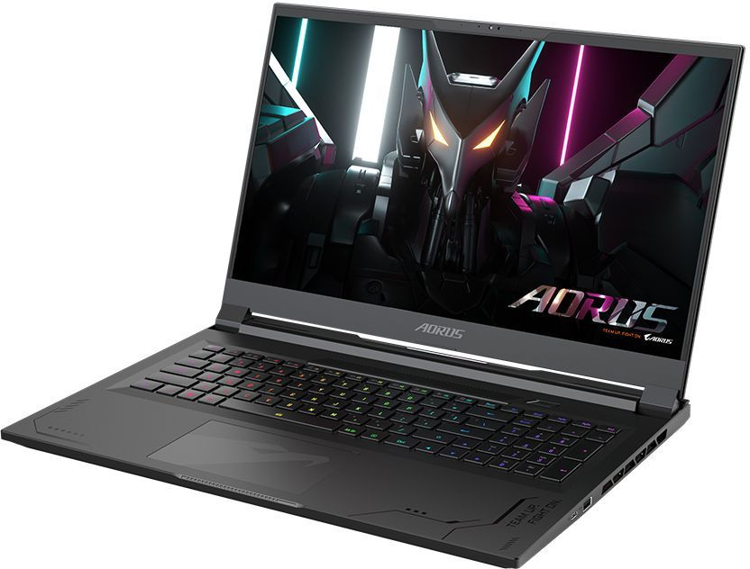 Ноутбук Gigabyte Aorus 17X AXF Core i9 13900HX 16Gb SSD1Tb NVIDIA GeForce RTX4080 12Gb 17.3" IPS QHD (2560x1440) Free DOS black WiFi BT Cam (AXF-B4KZ694SD) — фото 4