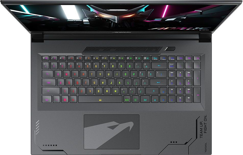 Ноутбук Gigabyte Aorus 17X AXF Core i9 13900HX 16Gb SSD1Tb NVIDIA GeForce RTX4080 12Gb 17.3" IPS QHD (2560x1440) Free DOS black WiFi BT Cam (AXF-B4KZ694SD) — фото 2